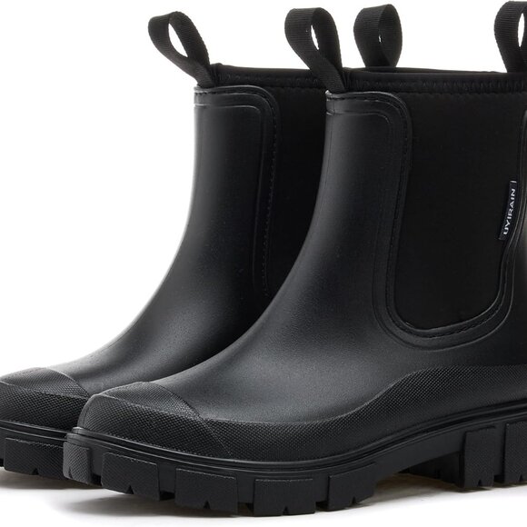 Shoes - Women’s Waterproof Rubber Ankle Rain Boots Slip Resistant Garden Shoes